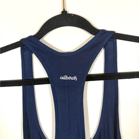 allbirds natural flow athletic tank top blue size small - Picture 6 of 10